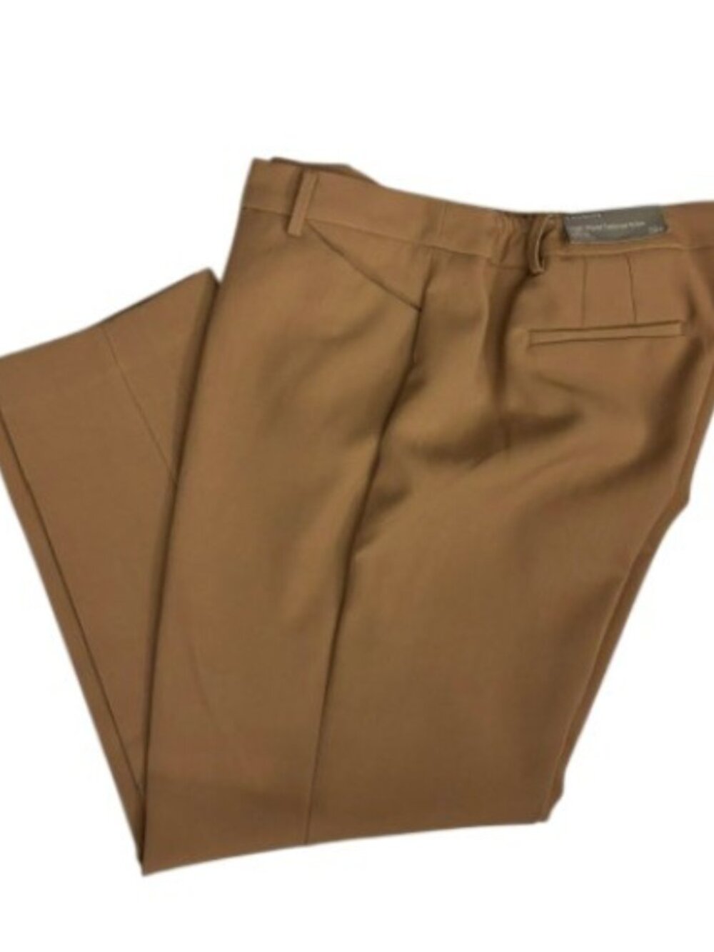 Talbots NWT Tan High Waisted Tailored Ankle Pants 18W